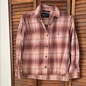 Carhartt Rustic Plaid Button-Up Shirt